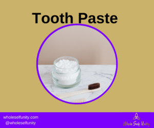 Easy to make toothpaste, something to add to your self-care toolbox.